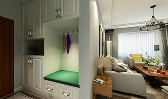 家里沒有玄關(guān)怎么設(shè)計鞋柜？