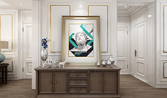 過道護(hù)墻板是做半墻好還是到頂好？