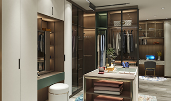 整體衣帽間要不要裝上房門？