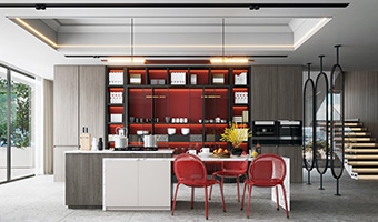 全屋定制廚房都有哪些家具？