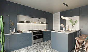 定制櫥柜后面要不要貼瓷磚？