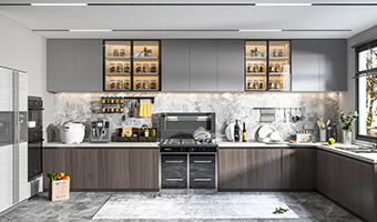 什么顏色的櫥柜門看上去高檔一些？