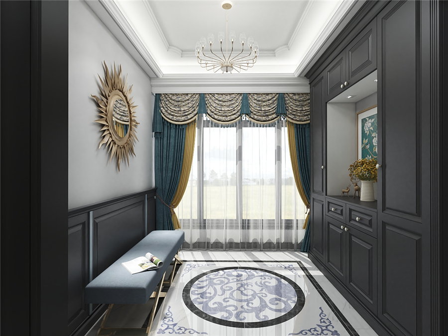 整木定制玄關(guān)要有哪些設(shè)計呢？(圖2)