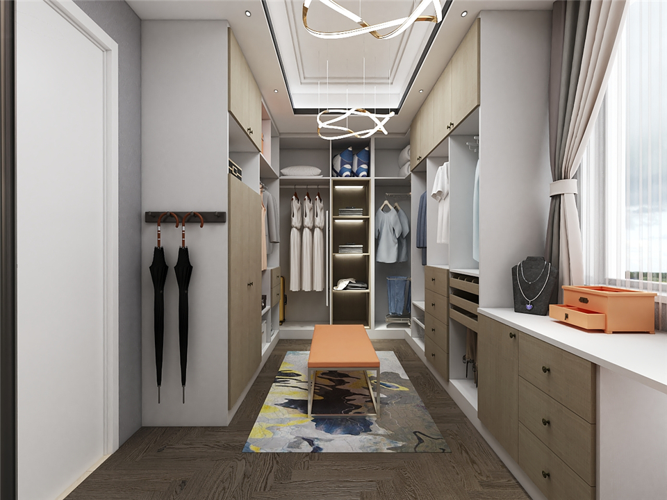 整木定制衣柜類型都有哪些？(圖1)