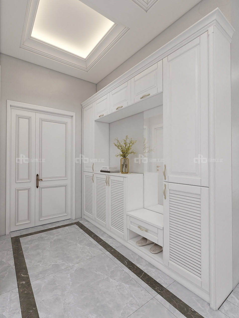 整木定制美式輕奢風(fēng)格，每一處都是怦然心動的(圖1)