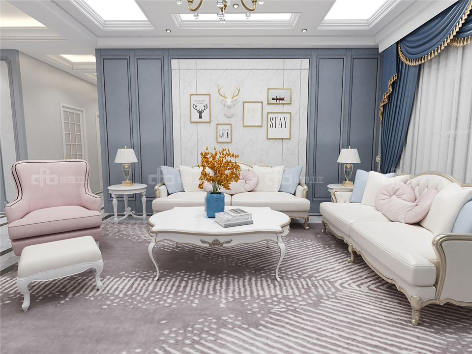 整木定制美式輕奢風(fēng)格，每一處都是怦然心動的(圖2)