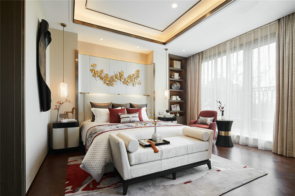 大臥室怎么進(jìn)行整木定制裝修，要注意什么？(圖1)