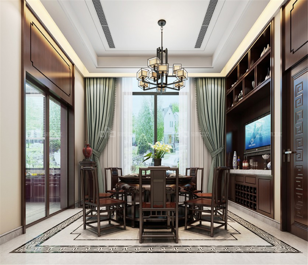 繁華之下，縱享從容、儒雅的新中式居所(圖3)