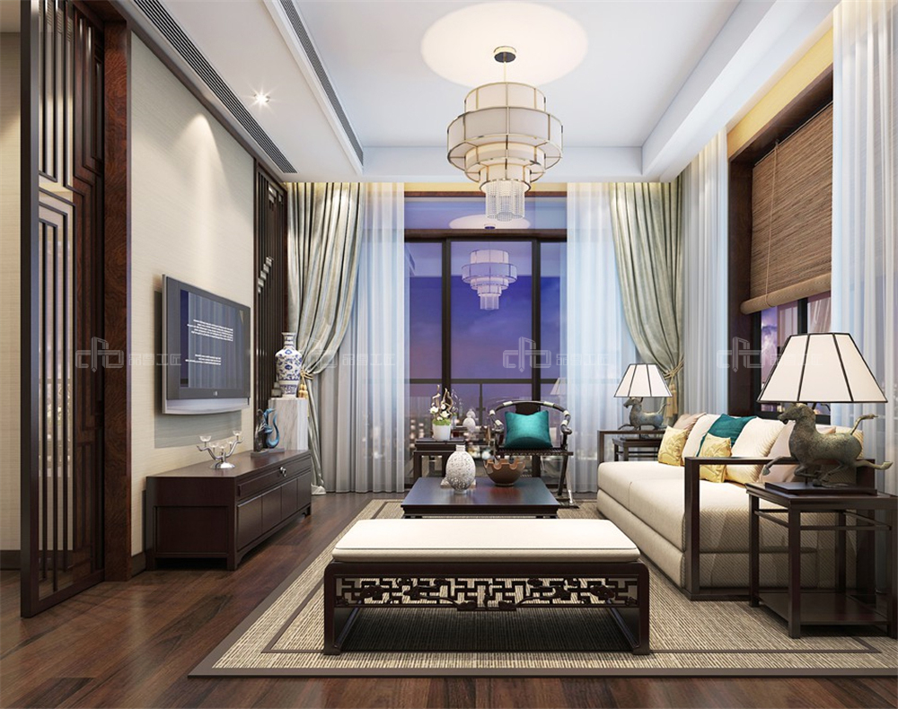 繁華之下，縱享從容、儒雅的新中式居所(圖6)