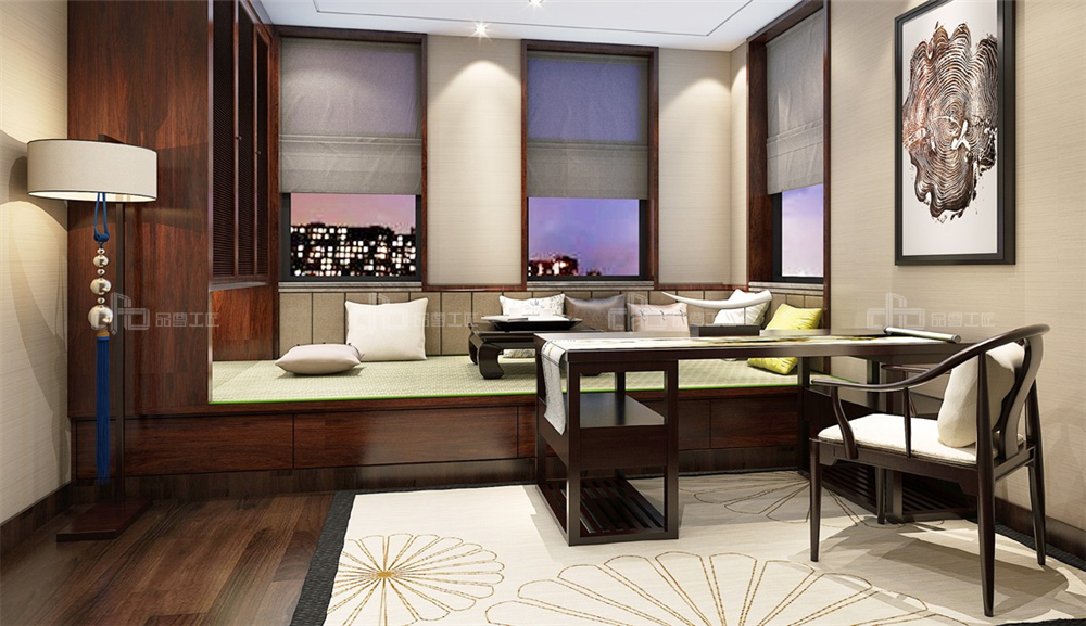 繁華之下，縱享從容、儒雅的新中式居所(圖7)