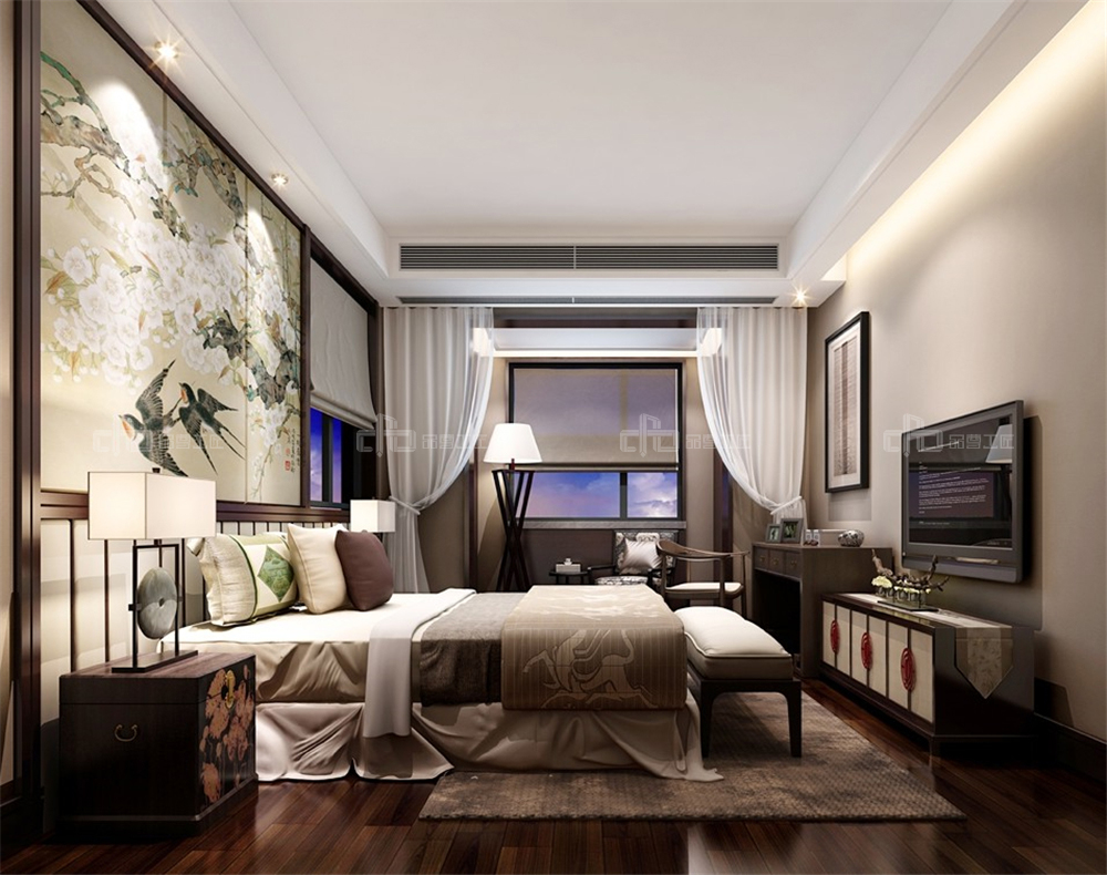 繁華之下，縱享從容、儒雅的新中式居所(圖9)