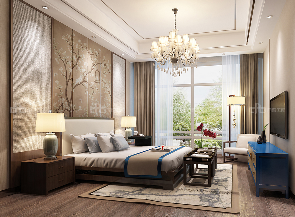 整木定制臥室效果圖，夢生長的花園(圖3)