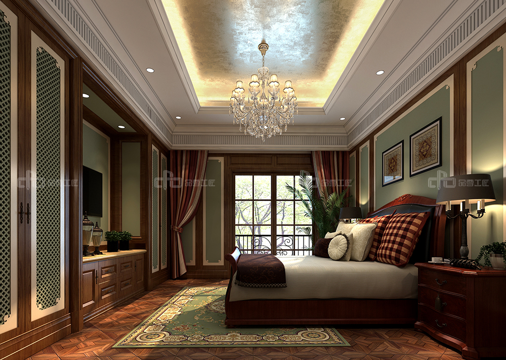 整木定制臥室效果圖，夢生長的花園(圖4)