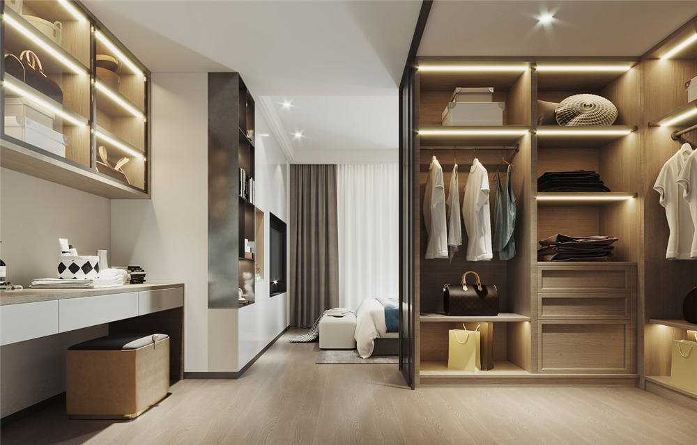 定制衣柜內(nèi)部結(jié)構(gòu)標(biāo)準(zhǔn)尺寸都是多少？(圖1)