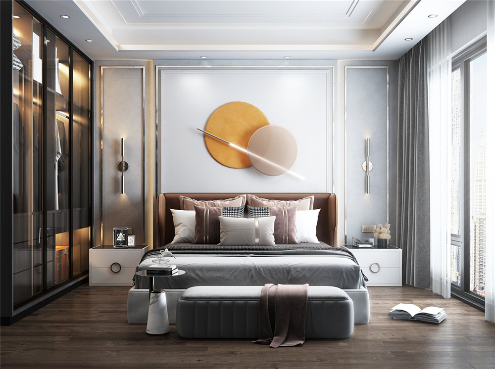 全屋定制臥室有哪些家具 怎么擺放？(圖3)