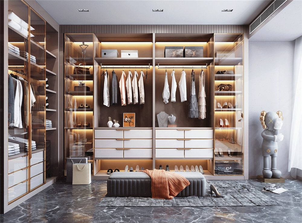 衣柜是用木工打造好還是定制好？(圖2)