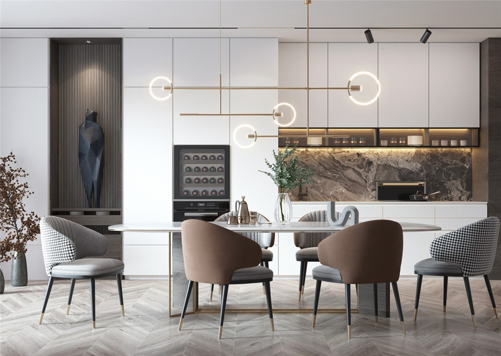 餐廳裝修餐邊柜有必要定制嗎？(圖1)