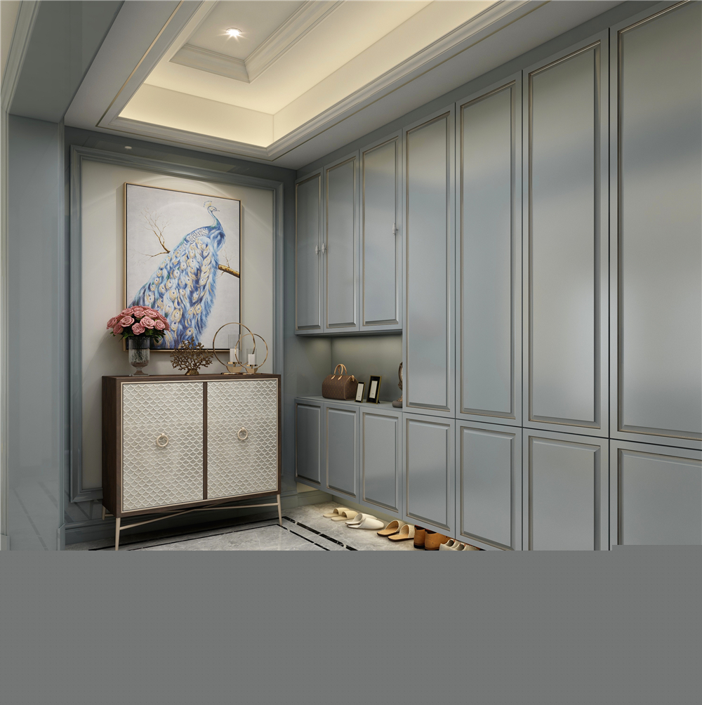 玄關定制鞋柜有哪些樣式？(圖2)