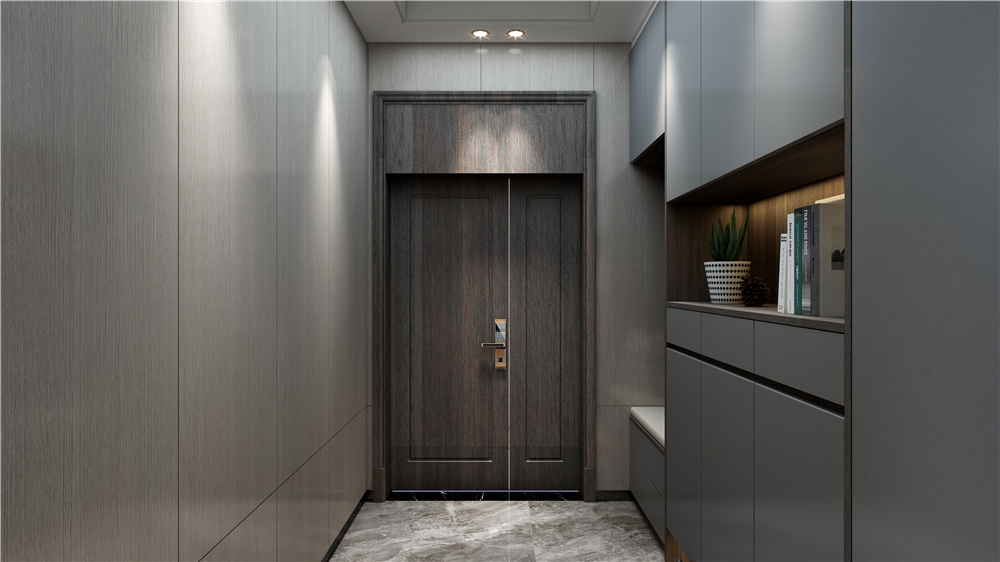 玄關定制鞋柜有哪些樣式？(圖4)