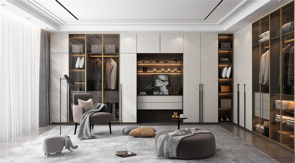 小戶型衣帽間怎么設(shè)計比較好？(圖1)