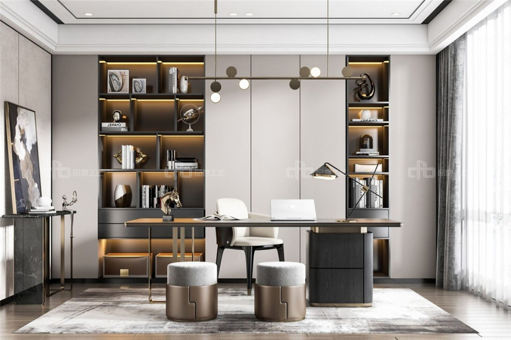 全屋定制書房要怎么設計？(圖1)