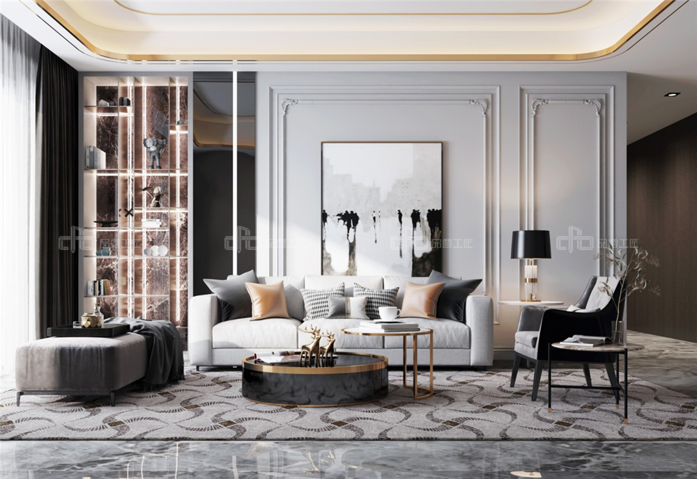 客廳沙發(fā)背景墻如何裝飾最好？(圖1)