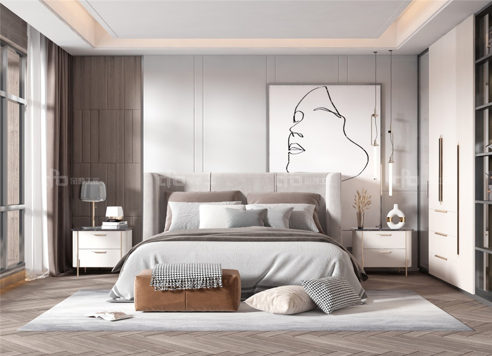 臥室床頭都可以怎么設(shè)計？(圖3)