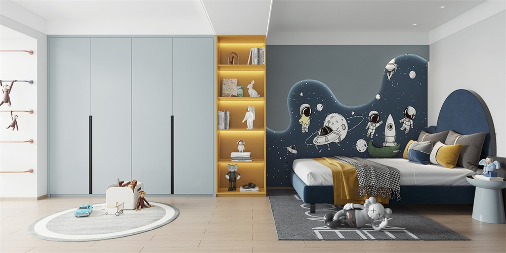 全屋設(shè)計(jì)兒童房定制要注意什么？(圖1)