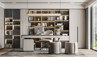書房定制書柜設(shè)計(jì)要注意什么？