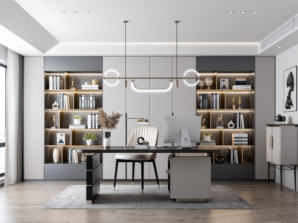 書房定制書柜設(shè)計(jì)要注意什么？(圖2)