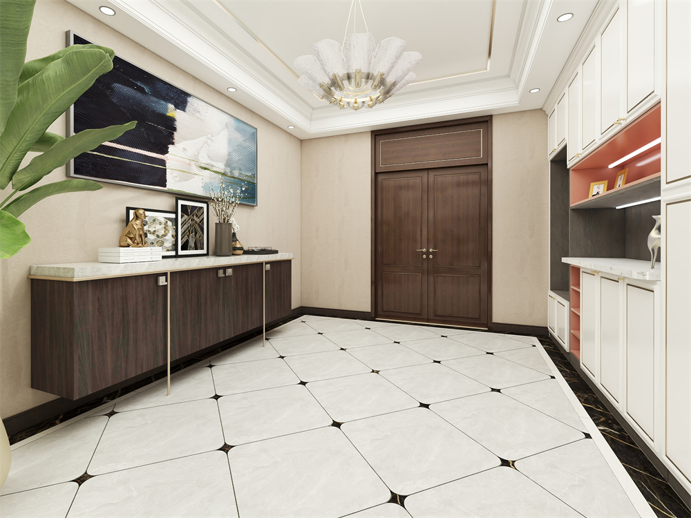 玄關(guān)柜設(shè)計定制有哪些款式？(圖3)