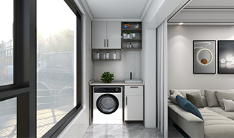 陽臺定制柜有哪些款式造型？