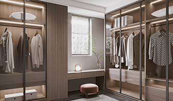 定制衣柜設計要多少錢，怎么計算？