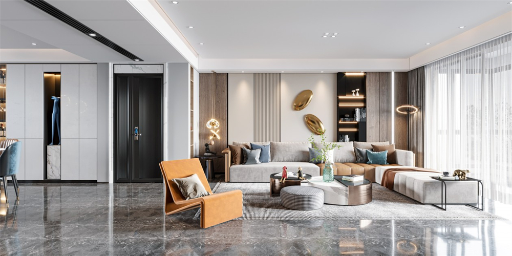 小客廳怎么設(shè)計成大客廳的感覺？(圖1)