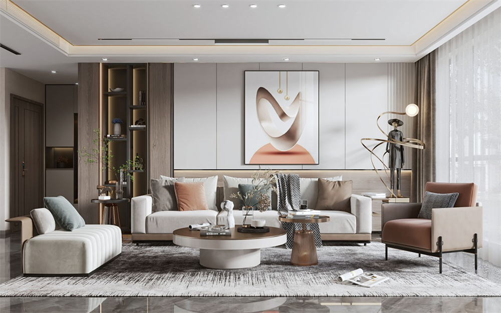 小客廳怎么設(shè)計成大客廳的感覺？(圖2)