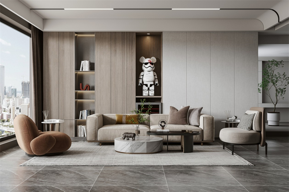 小客廳怎么設(shè)計成大客廳的感覺？(圖3)