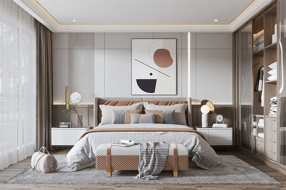 如何設(shè)計臥室，要注意什么事項？(圖1)