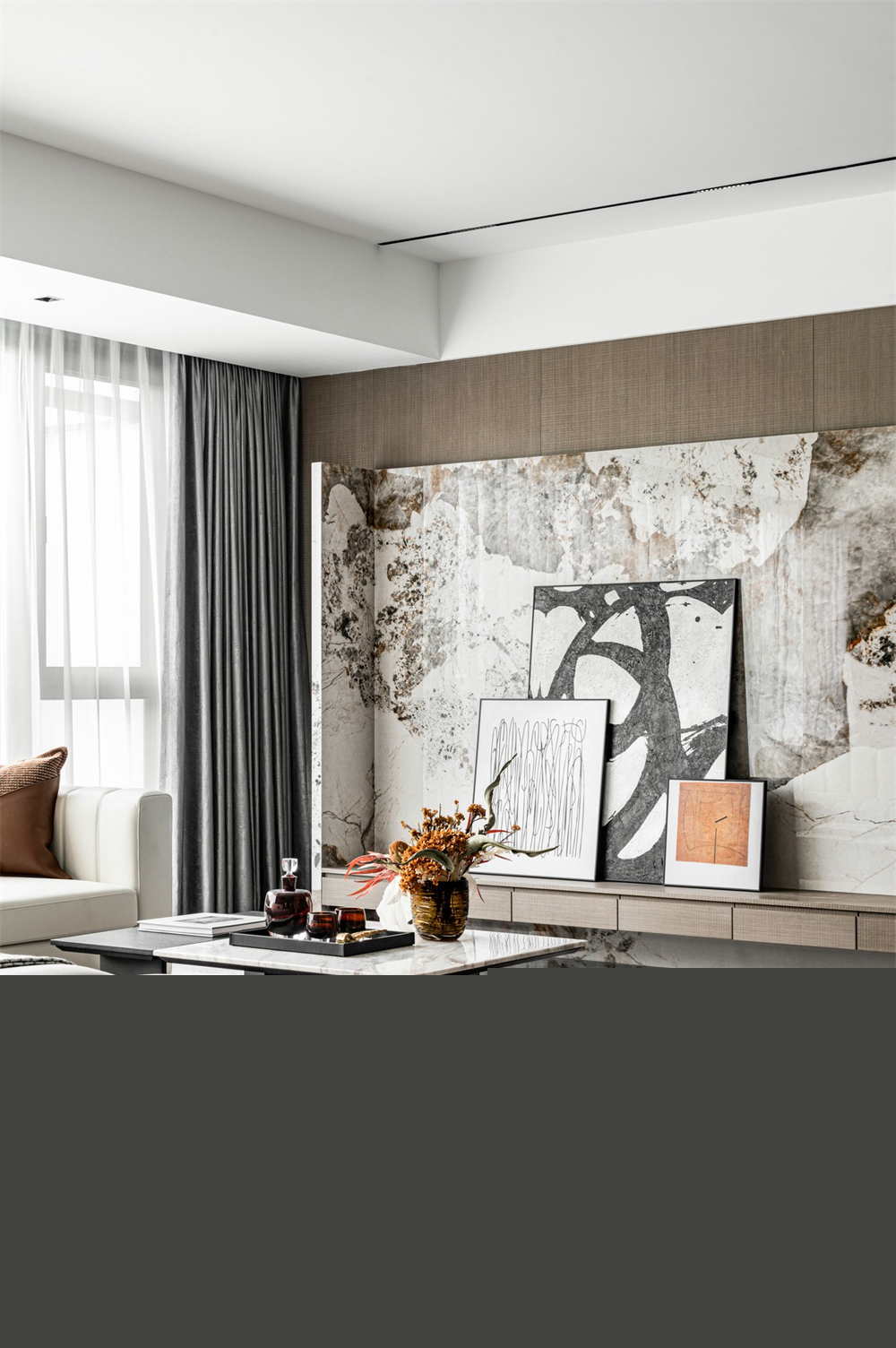 146㎡現(xiàn)代輕奢風(fēng)格，整木定制圖片(圖6)