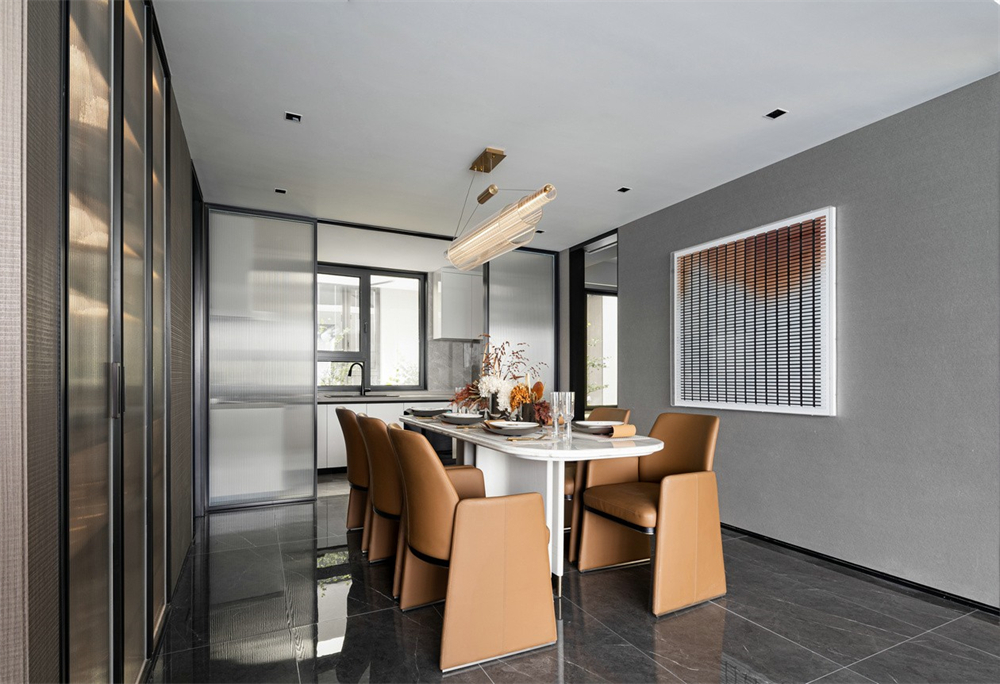 146㎡現(xiàn)代輕奢風(fēng)格，整木定制圖片(圖8)