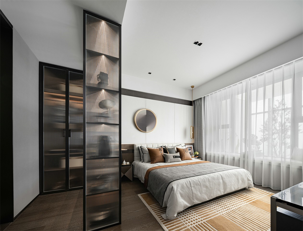 146㎡現(xiàn)代輕奢風(fēng)格，整木定制圖片(圖10)