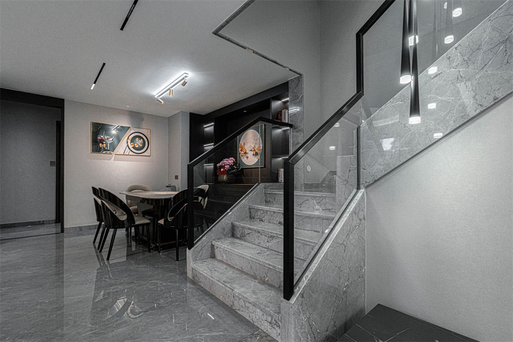 400㎡別院實拍，詩畫意境輕奢風(fēng)格(圖7)