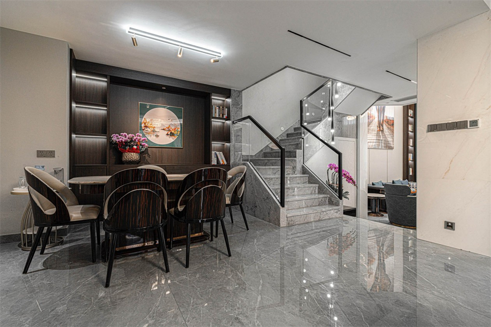 400㎡別院實拍，詩畫意境輕奢風(fēng)格(圖8)