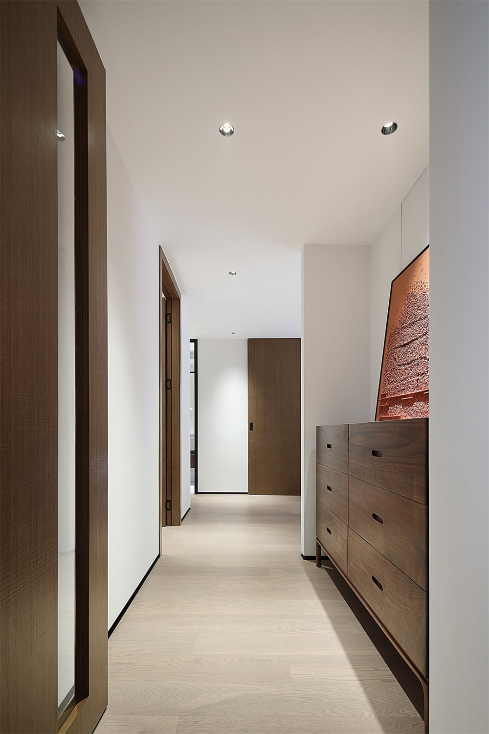 200㎡大平層整木定制，現(xiàn)代極簡風格(圖13)