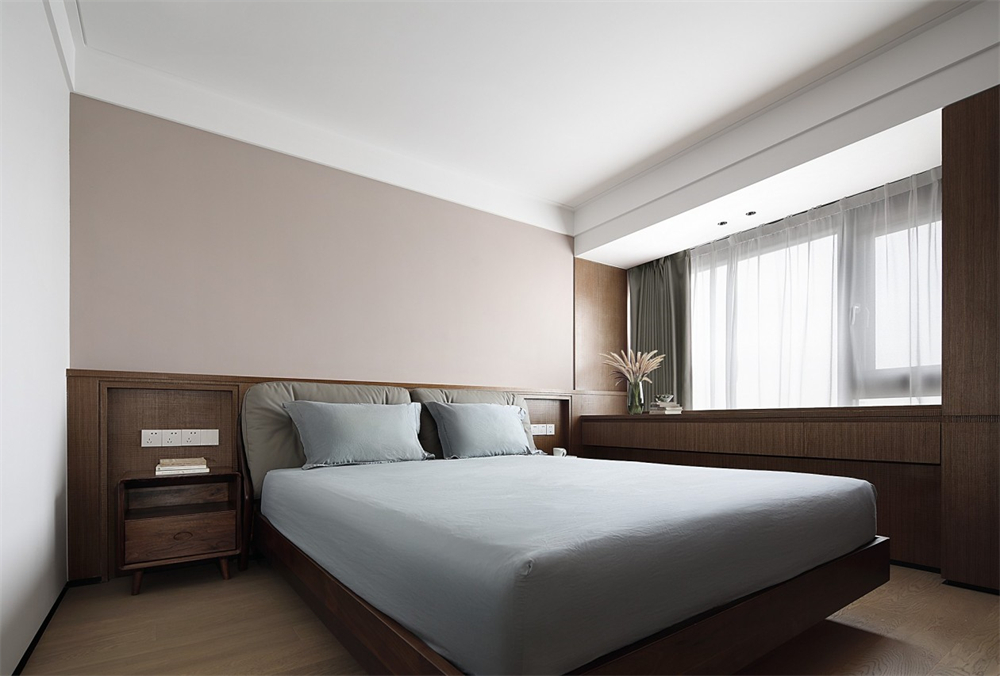 200㎡大平層整木定制，現(xiàn)代極簡風格(圖16)