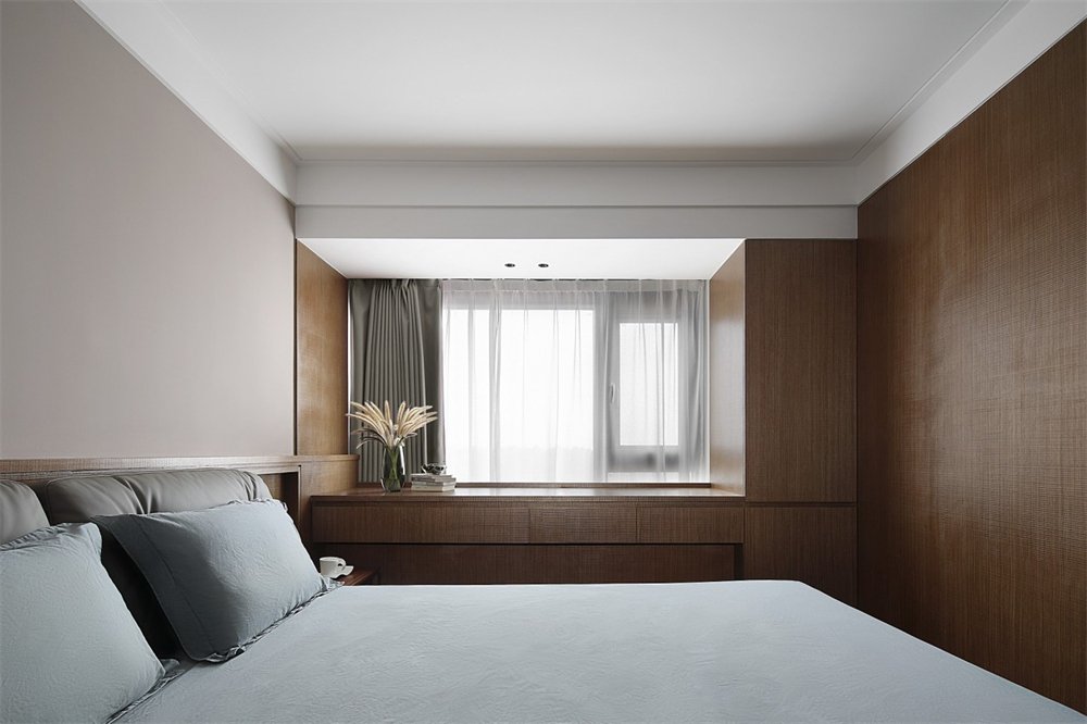 200㎡大平層整木定制，現(xiàn)代極簡風格(圖17)