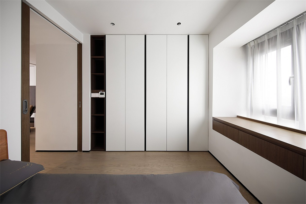 200㎡大平層整木定制，現(xiàn)代極簡風格(圖23)