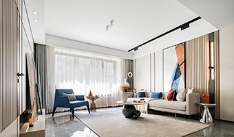 158㎡現(xiàn)代極簡風(fēng)格設(shè)計(jì)，整木定制新悅章