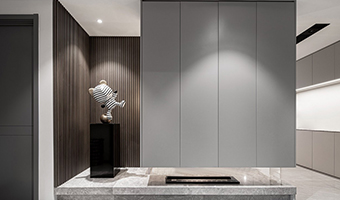 228㎡全屋定制大平層，現(xiàn)代極簡(jiǎn)風(fēng)格設(shè)計(jì)案例