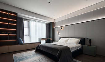 340㎡大平層整木定制，現(xiàn)代極簡風(fēng)格設(shè)計(jì)