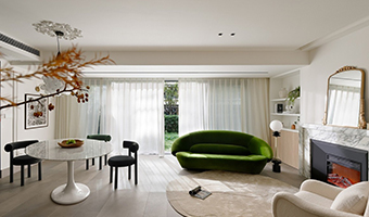 136㎡整木定制設(shè)計(jì)，浪漫法式風(fēng)格案例